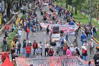 Continúan protestas en CDMX previo al arranque del mundial Continúan protestas en CDMX previo al arranque del mundial