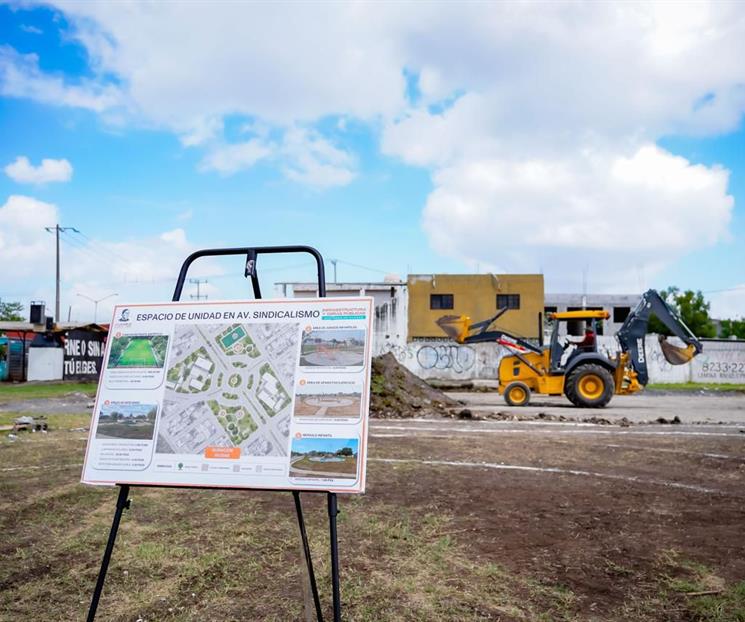 Entrega Ju&aacute;rez otro Espacio de Unidad; ahora fue en Terranova