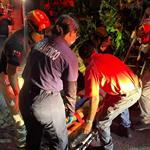 Deja incendio tres intoxicados
