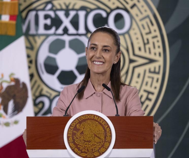 Sheinbaum defiende permanencia del T-MEC ante amagos de Trump Sheinbaum defiende permanencia del T-MEC ante amagos de Trump