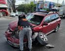 Resultan dos heridos en choque Resultan dos heridos en choque