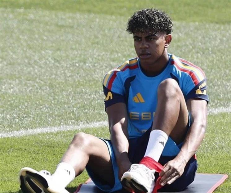 Lamine Yamal ya entrena con el grupo Lamine Yamal ya entrena con el grupo