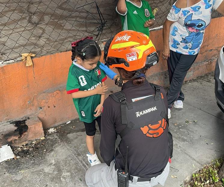 Frustra choque a familia fiesta mundialista