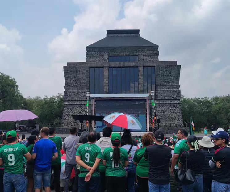 As&iacute; se vivi&oacute; el arranque del Mundial de Futbol en Museo Anahuacalli