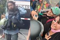 Denuncian agresiones contra la prensa en protestas