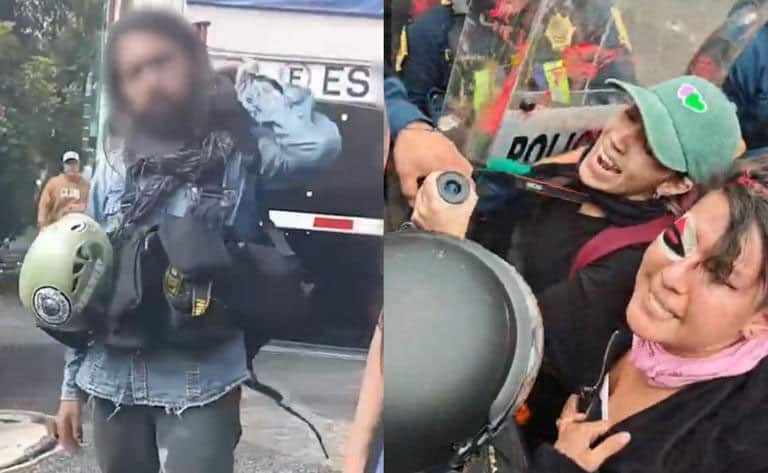 Denuncian agresiones contra la prensa en protestas