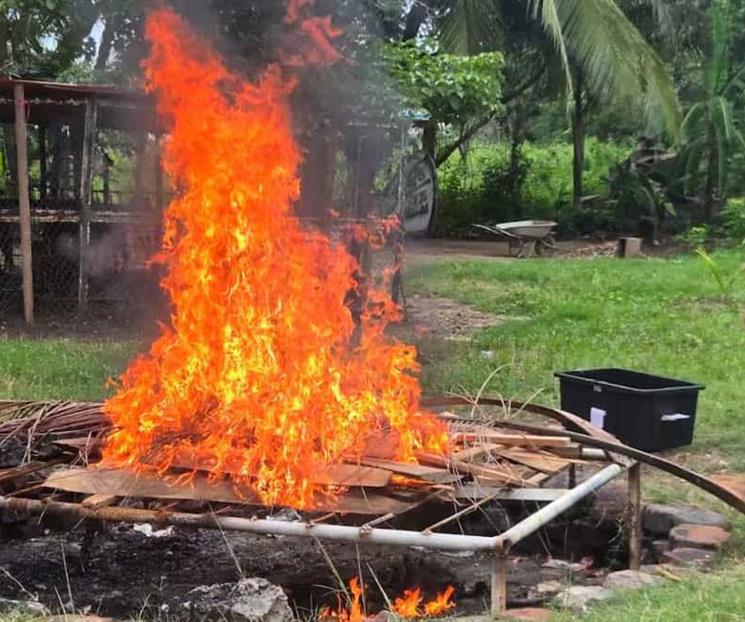 Destruyen 45 artefactos explosivos y 4 granadas halladas en Tabasco