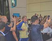 Ya lleg&oacute; la Selecci&oacute;n de Suecia a Monterrey