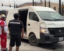 Arrolla camioneta a obrero Arrolla camioneta a obrero