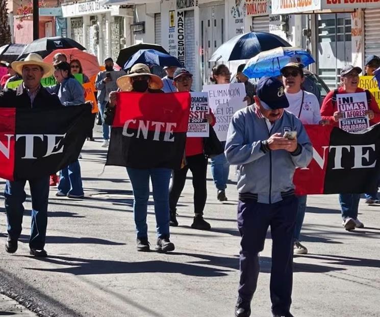 Reprocha CNTE a Sheinbaum di&aacute;logo directo con docentes