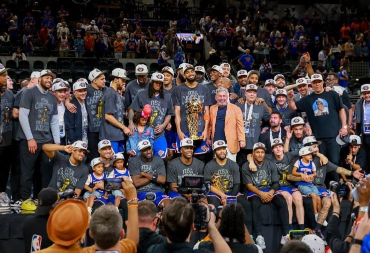 Se coronan los Knicks de Nueva York en la NBA