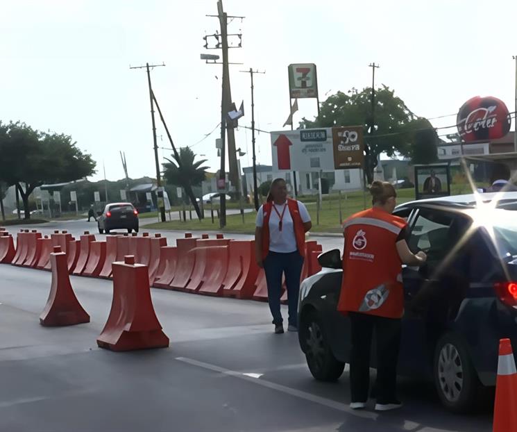 Inician cierres viales en perímetro del Estadio Monterrey Inician cierres viales en perímetro del Estadio Monterrey
