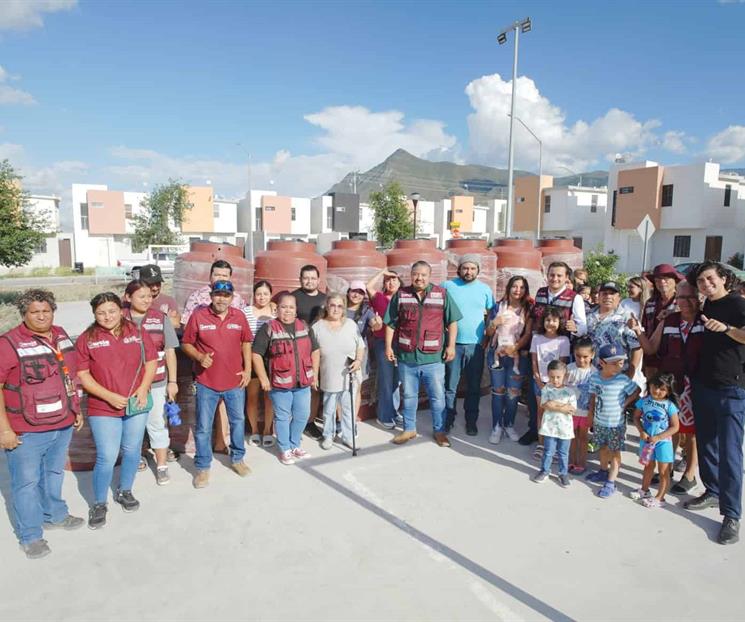 Atiende Manuel Guerra quejas de falta de agua
