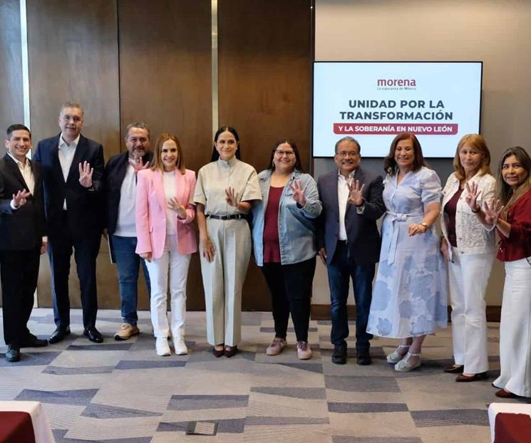 Se re&uacute;nen en la ciudad la l&iacute;der nacional de Morena con aspirantes