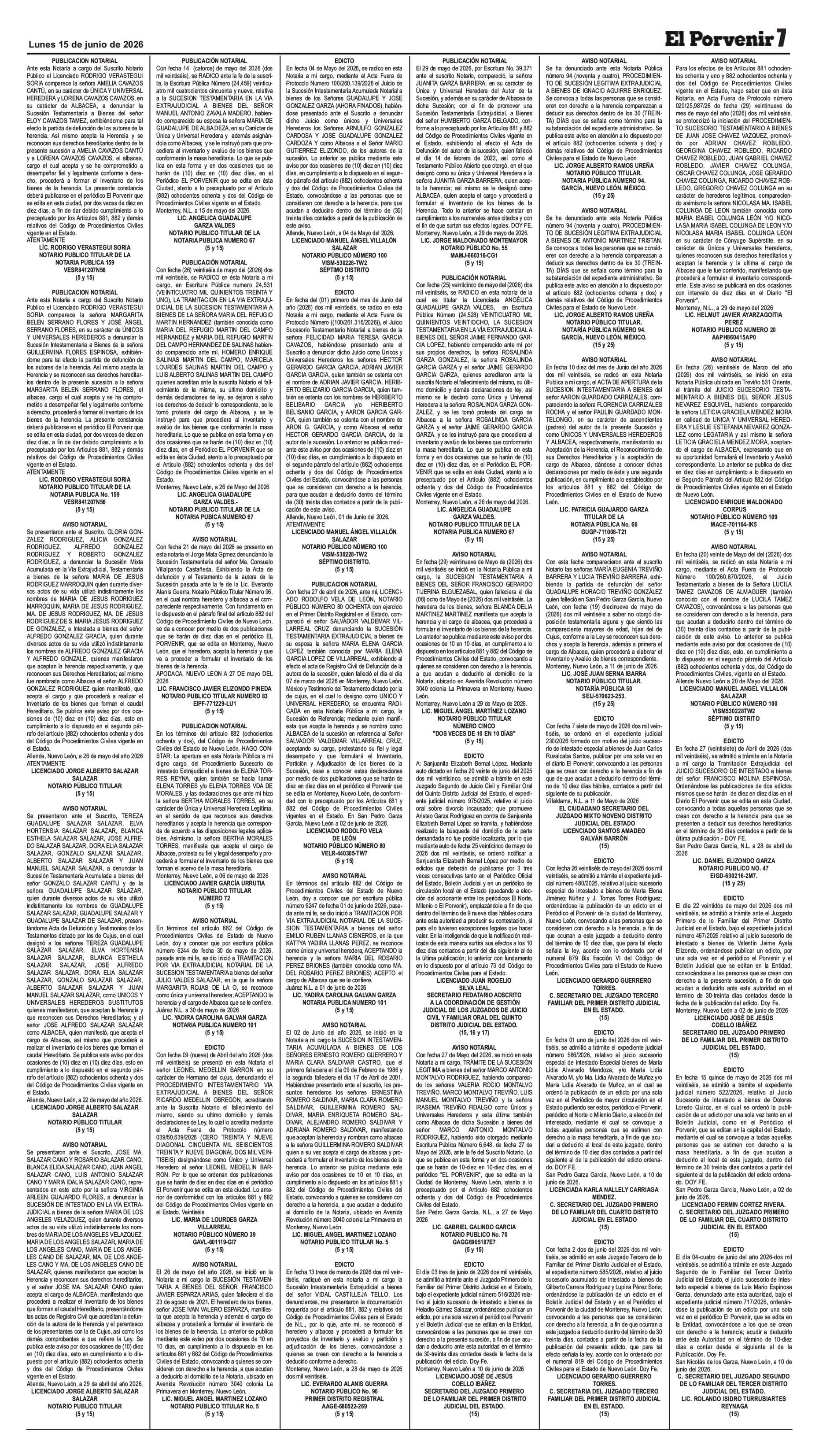 Edictos