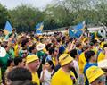 Suecos y tunecinos se apoderan de las calles de Monterrey Suecos y tunecinos se apoderan de las calles de Monterrey