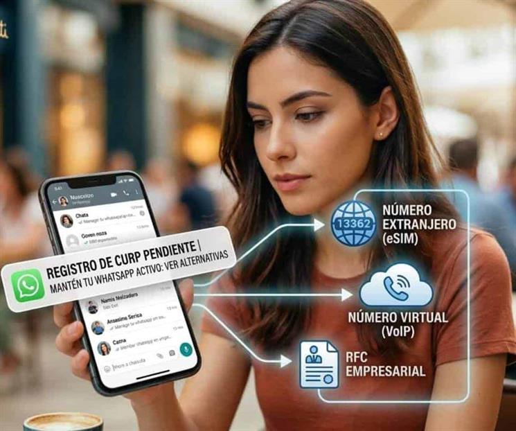 &iquest;C&oacute;mo usar WhatsApp sin CURP?
