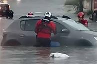 Inunda lluvia zonas de la Ciudad Inunda lluvia zonas de la Ciudad