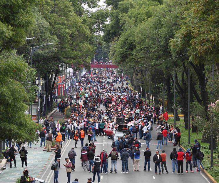 Prevén movilizaciones en distintos puntos de la CDMX Prevén movilizaciones en distintos puntos de la CDMX
