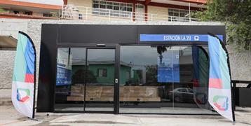 Pone en operaci&oacute;n SP cinco parabuses inteligentes