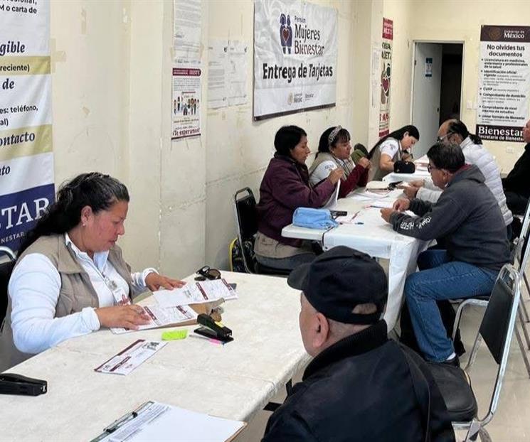 Dar&aacute;n tarjetas de bienestar hasta el domingo a inscritos en abril