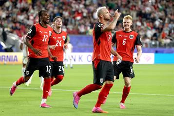 Austria logr&oacute; primer triunfo