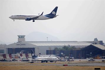 Disminuye tr&aacute;fico a&eacute;reo entre M&eacute;xico y EU