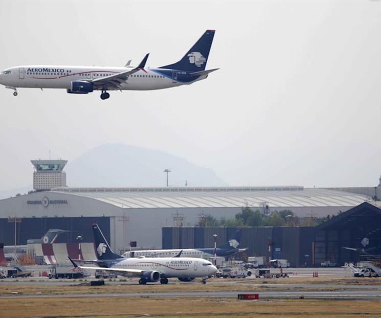 Disminuye tr&aacute;fico a&eacute;reo entre M&eacute;xico y EU