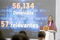 Homicidios dolosos bajan 46%: Sheinbaum