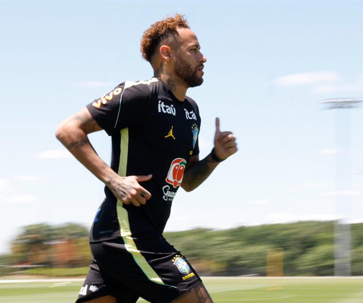 Neymar ya entrena en Estados Unidos