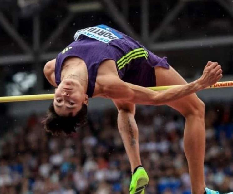 Gana Portillo oro en salto de altura