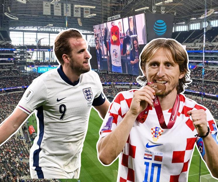 Choque de poder: Inglaterra se mide ante Croacia