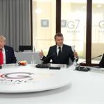 Zelenski discute resultados de cumbre del G7 con Macron y Trump