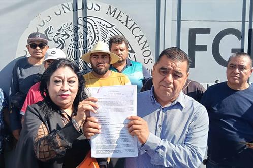 Denuncian ante FGR a alcalde de Salinas