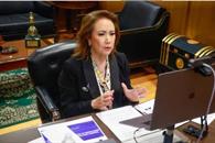 Ministra imparte conferencia en Diplomado de actuaci&oacute;n notarial