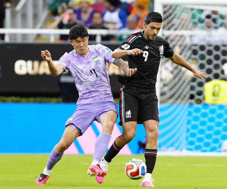 Empatan M&eacute;xico y Corea al medio tiempo