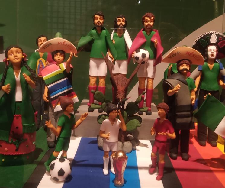 Arte popular y pasi&oacute;n futbol&iacute;stica se encuentran en el MUNE