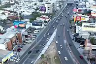 Anuncian ampliación de carril reversible en Paseo de los Leones Anuncian ampliación de carril reversible en Paseo de los Leones