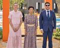 Recibe Samuel a la princesa de Jap&oacute;n Hisako de Takamado