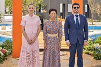 Recibe Samuel a la princesa de Jap&oacute;n Hisako de Takamado