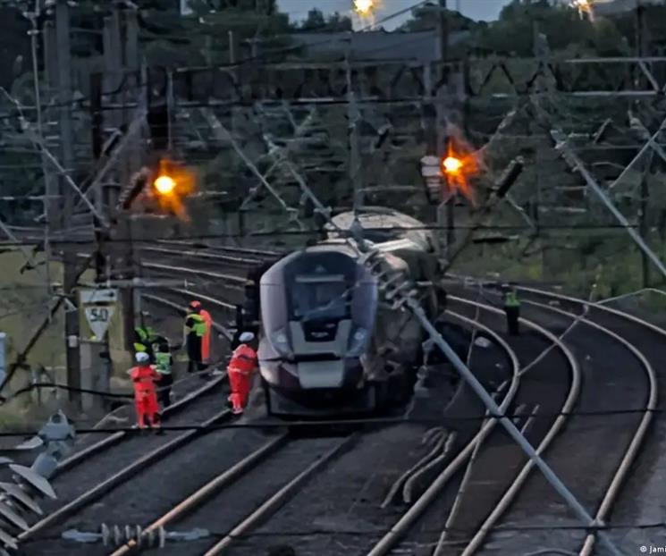 Colisi&oacute;n de trenes al norte de Londres deja un muerto