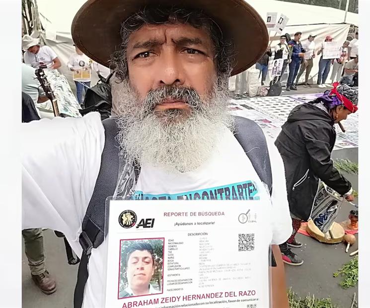 Padre buscador pide ser recibido por Sheinbaum