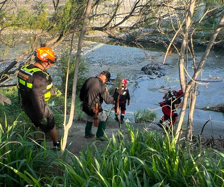 Contin&uacute;a b&uacute;squeda de menor arrastrado por corriente de agua