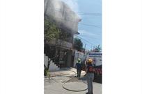 Moviliza incendio de casa en San Nicol&aacute;s