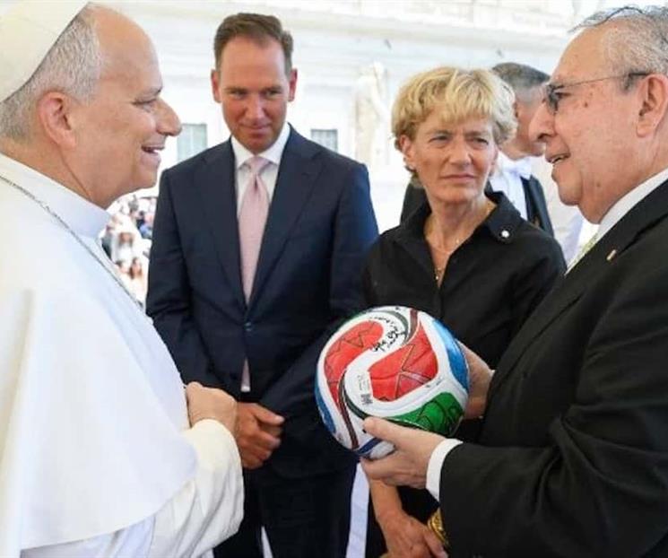 Las poderosas lecciones del Papa Le&oacute;n XIV a los futbolistas