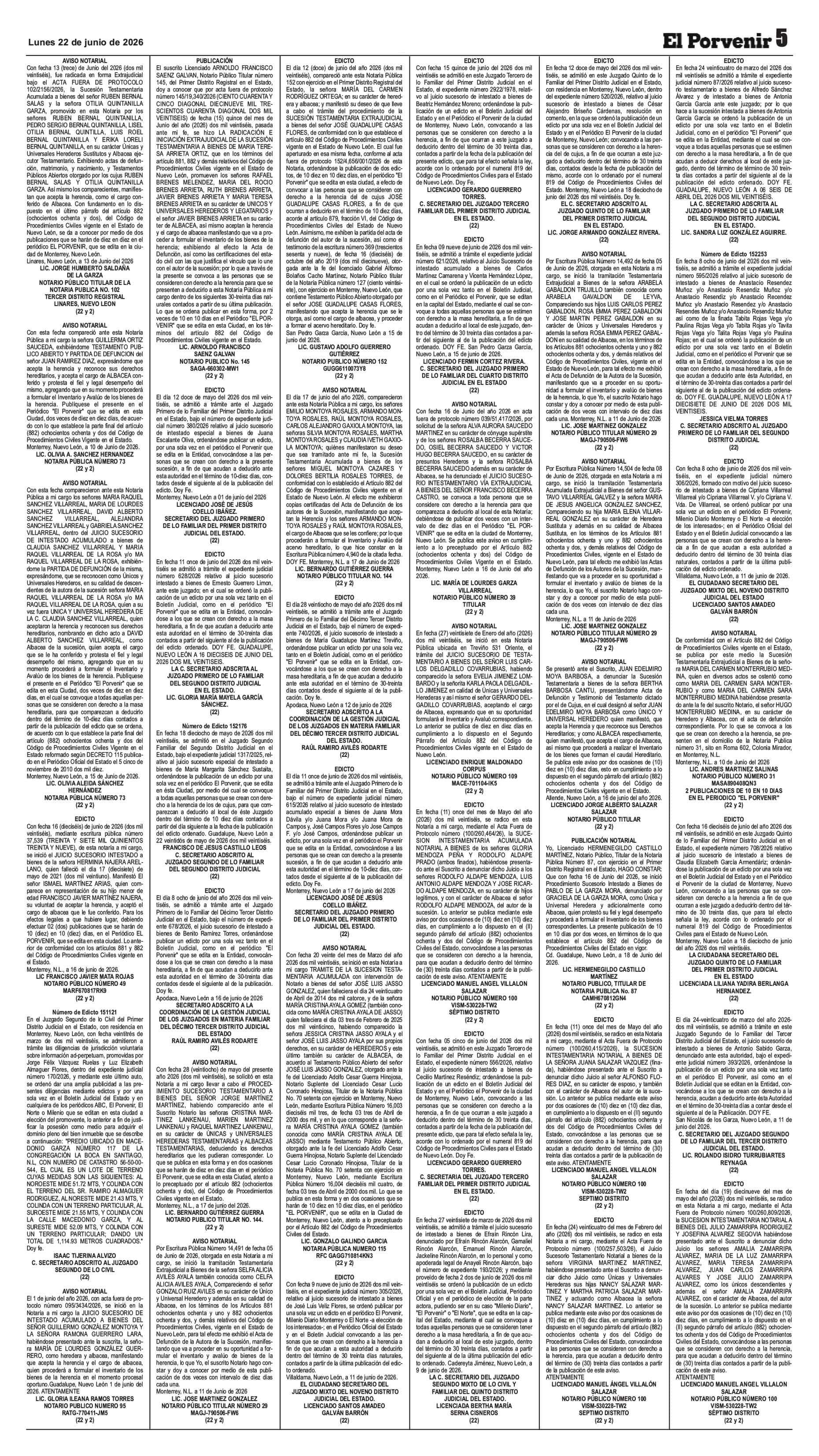 Edictos