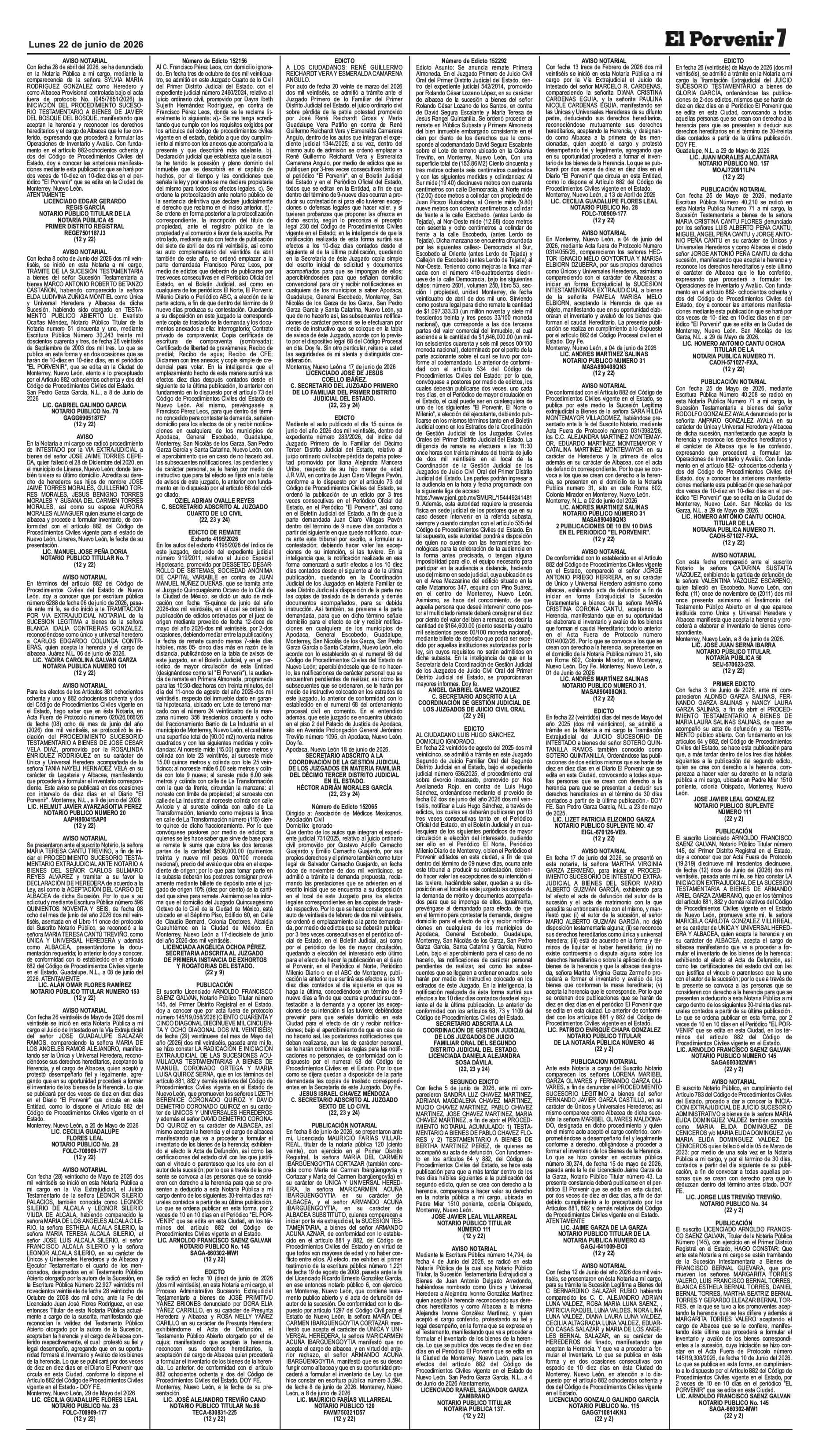 Edictos