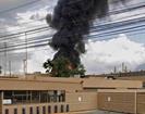 Evacuan a trabajadores por incendio en John Deere en San Pedro Evacuan a trabajadores por incendio en John Deere en San Pedro