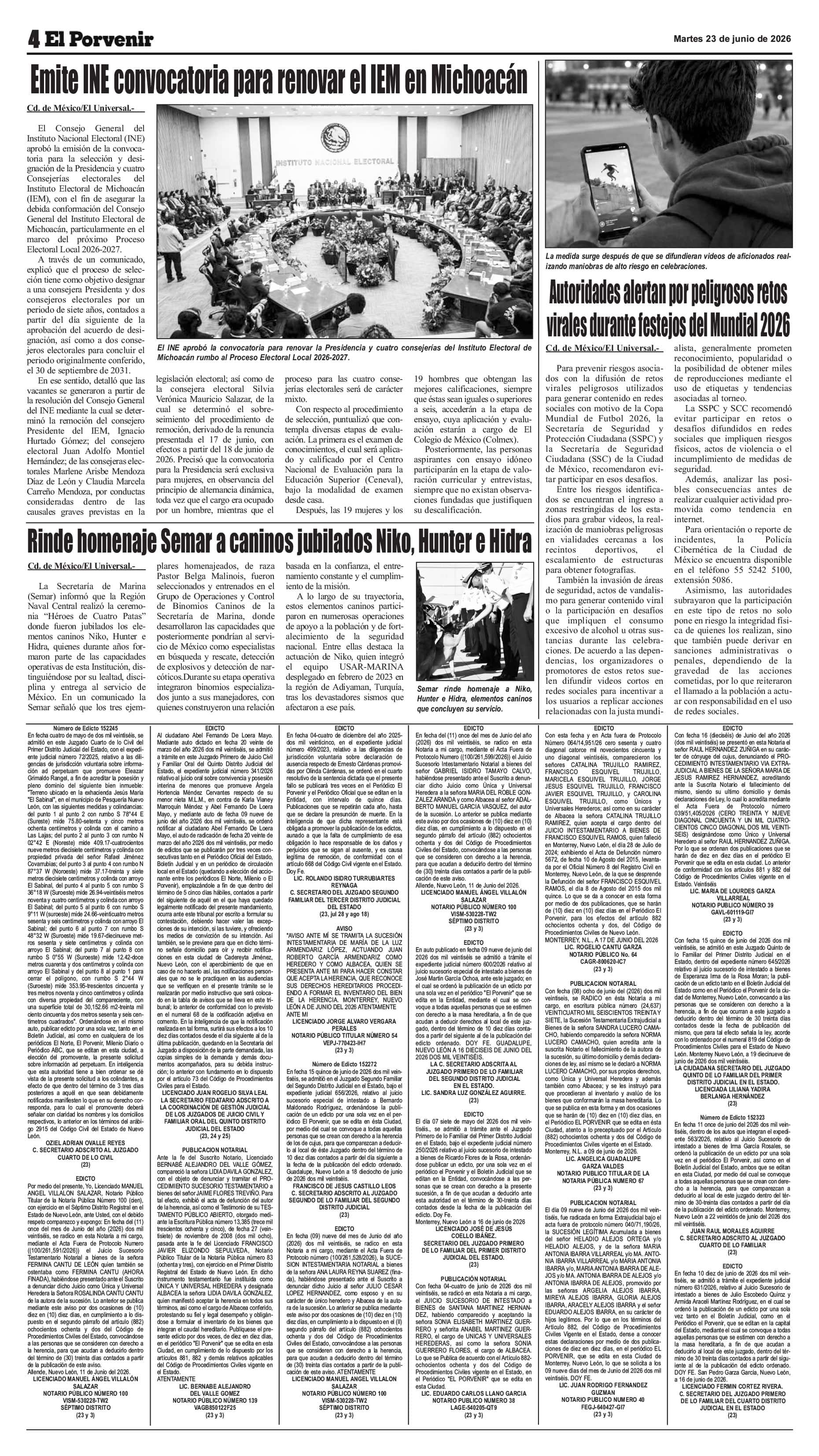 Edictos