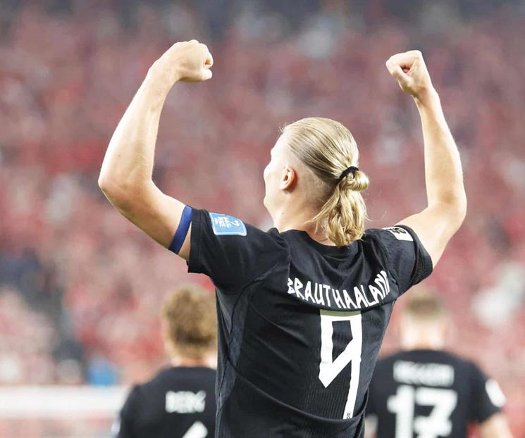 Brilla Haaland con doblete y Noruega avanza a dieciseisavos